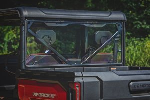 CFMOTO UFORCE U10 Pro Rear Cab Panel - Rough Country - Scratch-Resistant, UV-Protected Polycarbonate (AR2 hard-coated) - 2025+